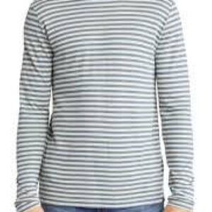 Faherty Stripes Long Sleeve Tee